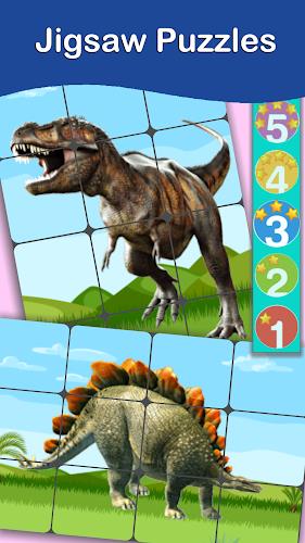 Dinosaurs Cards Games Tangkapan skrin 2