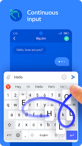 Yandex Keyboard Tangkapan skrin 2