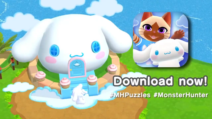 Monster Hunter X Hello Kitty Island Adventure COMP, Cinnamoroll öğelerini oyuna getiriyor