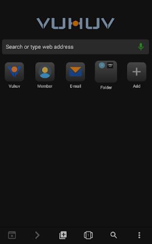 Vuhuv Search Engine Schermafbeelding 1