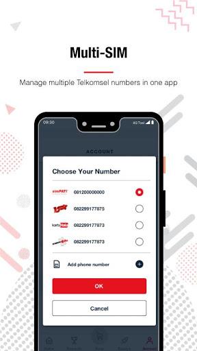 MyTelkomsel - Beli Pulsa/Paket Captura de pantalla 7