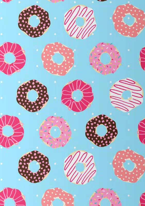 Cute Donut Wallpaper HD 4K Screenshot 3