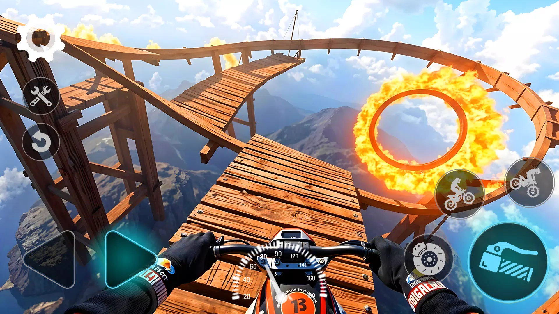 Stunt Bike Racing Challenge 3D Ekran Görüntüsü 0