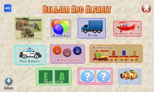 Belajar ABC Alfabet Ảnh chụp màn hình 0