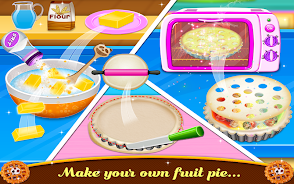 Dessert Sweet Food Maker Game Ekran Görüntüsü 3