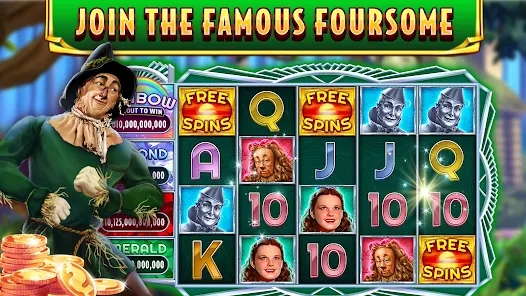 Wizard of Oz Slots Games Mod Ảnh chụp màn hình 0