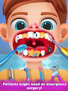 Dentist Doctor Hospital Games Tangkapan skrin 3