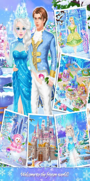 Princess Salon: Frozen Party Capture d'écran 1