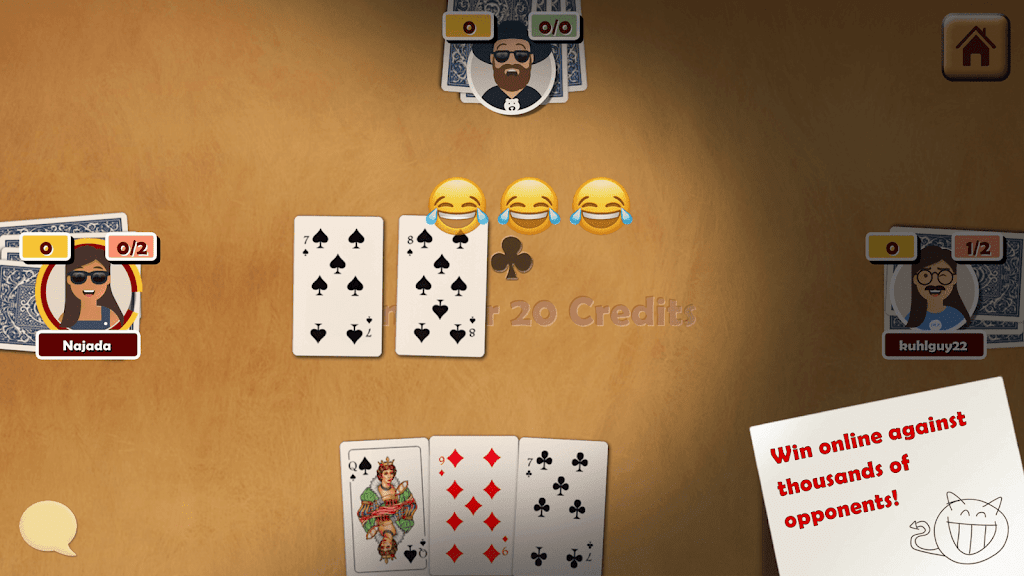 Oh Hell - Online Spades Game स्क्रीनशॉट 3