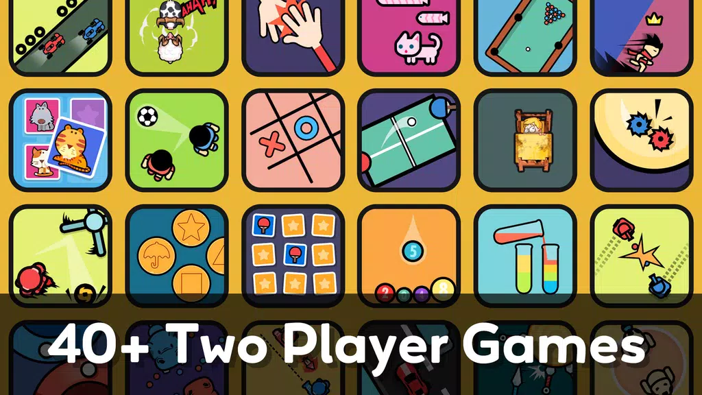 Two Player Games: 2 Player Duo ဖန်သားပြင်ဓာတ်ပုံ 0