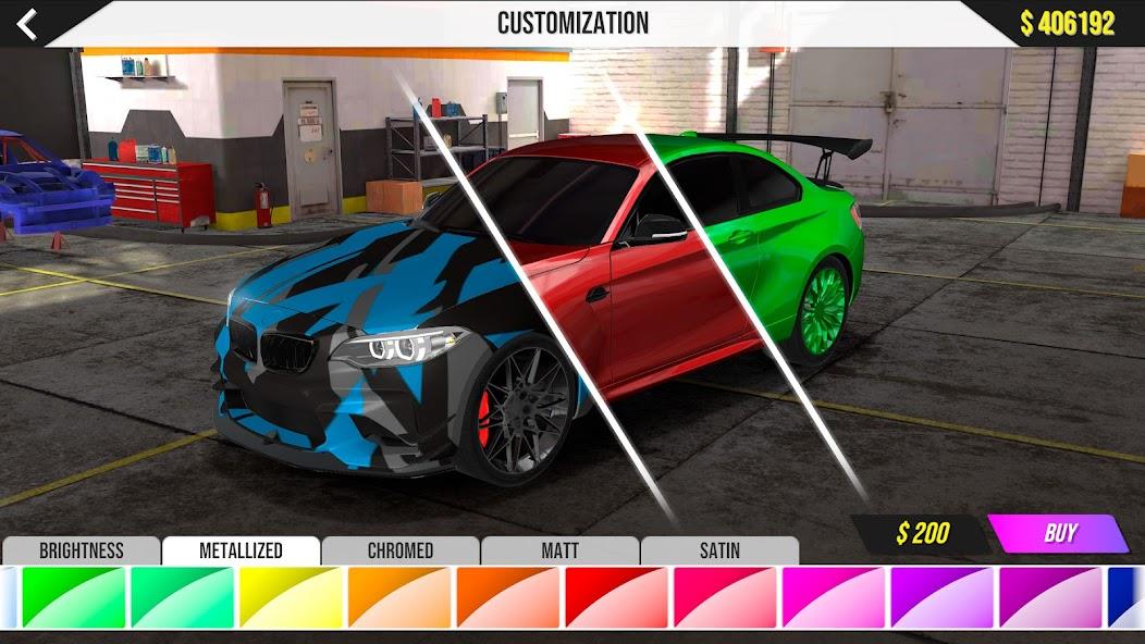 Car Real Simulator Mod ဖန်သားပြင်ဓာတ်ပုံ 2