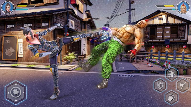 Fighting games: Karate Kung Fu Schermafbeelding 2