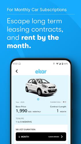 ekar Car Rental - No Deposit 스크린샷 3