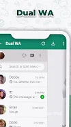 Dual Chat - 2Space WA Web Ảnh chụp màn hình 3