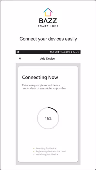 BAZZ Smart Home Captura de pantalla 2