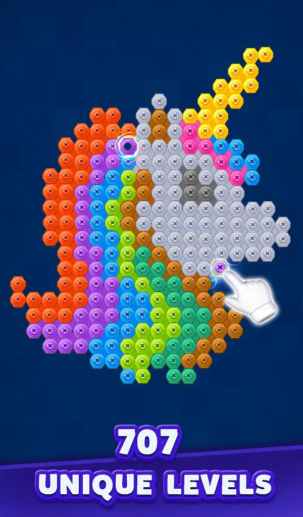 Nuts & Bolts 3D: Screw Puzzle Screenshot 1