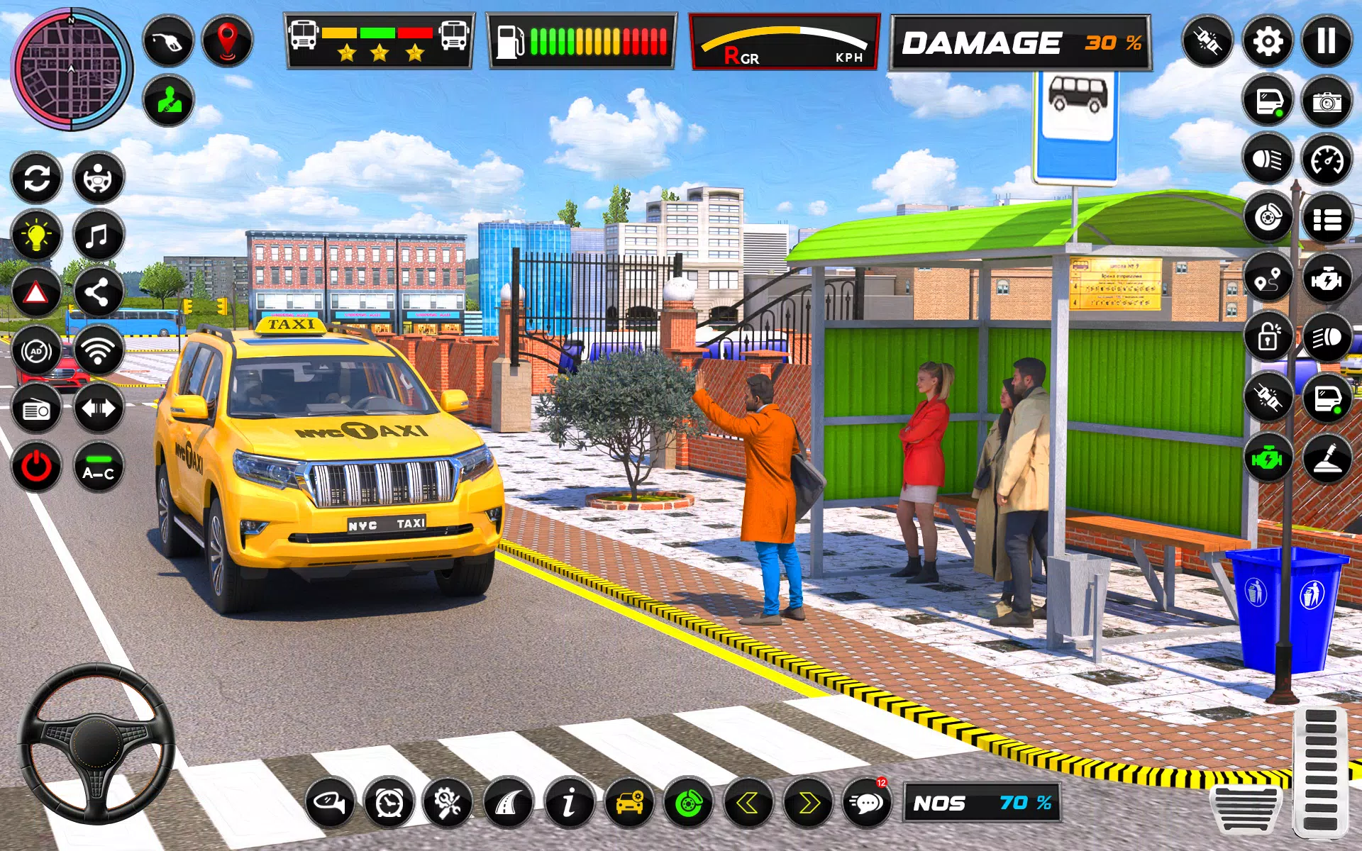 Taxi Simulator USA: City Drive 螢幕截圖 1