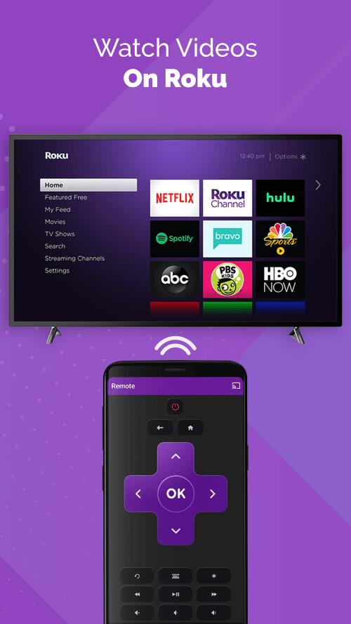 Remote Control for Roku TV Schermafbeelding 3