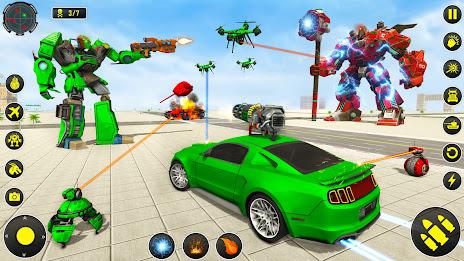 Drone Robot Car Game 3D Zrzut ekranu 3