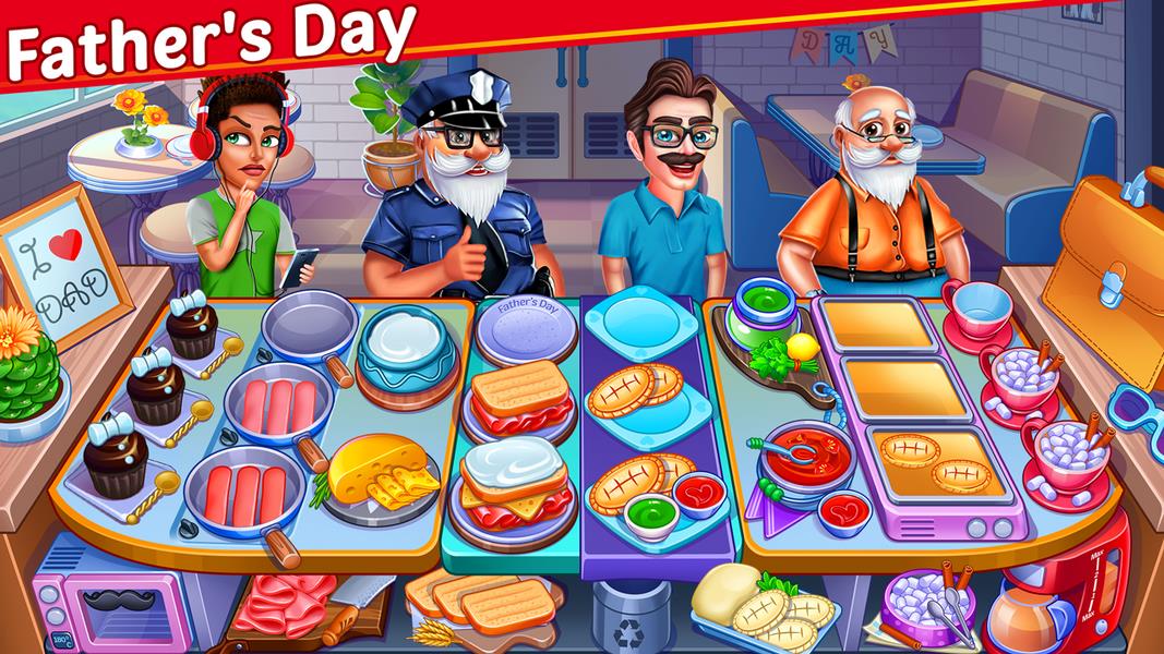 Schermata Christmas Food Shop - Cooking Restaurant Chef Game 2