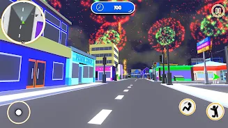 Diwali Fireworks Simulator 3D スクリーンショット 1