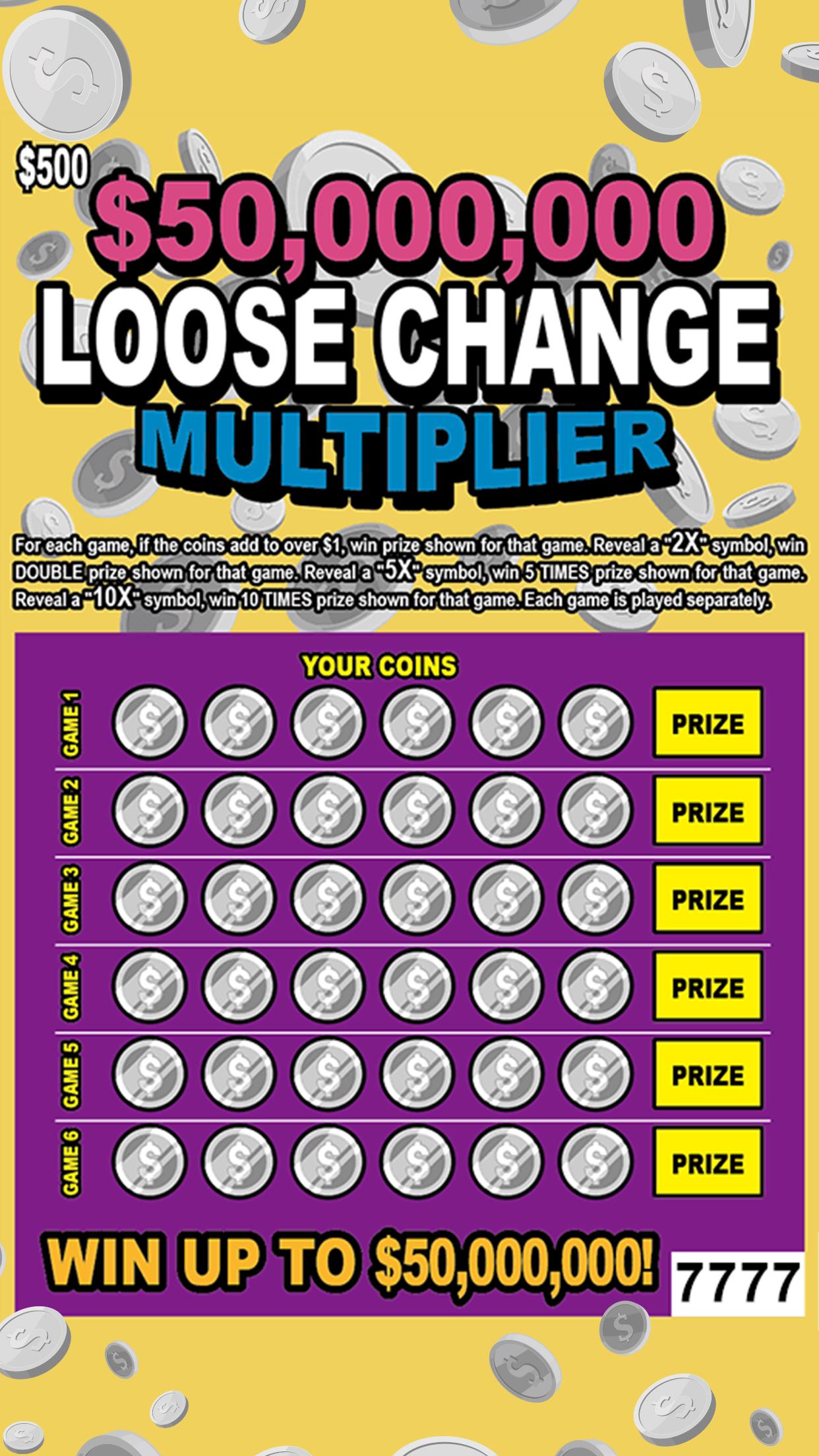 Scratch Off Lottery Scratchers Schermafbeelding 1