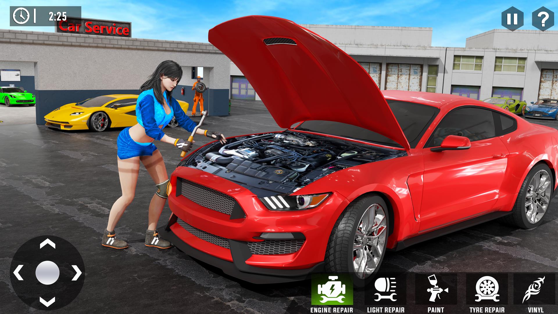 Car Mechanic Game: Garage Game Captura de pantalla 0