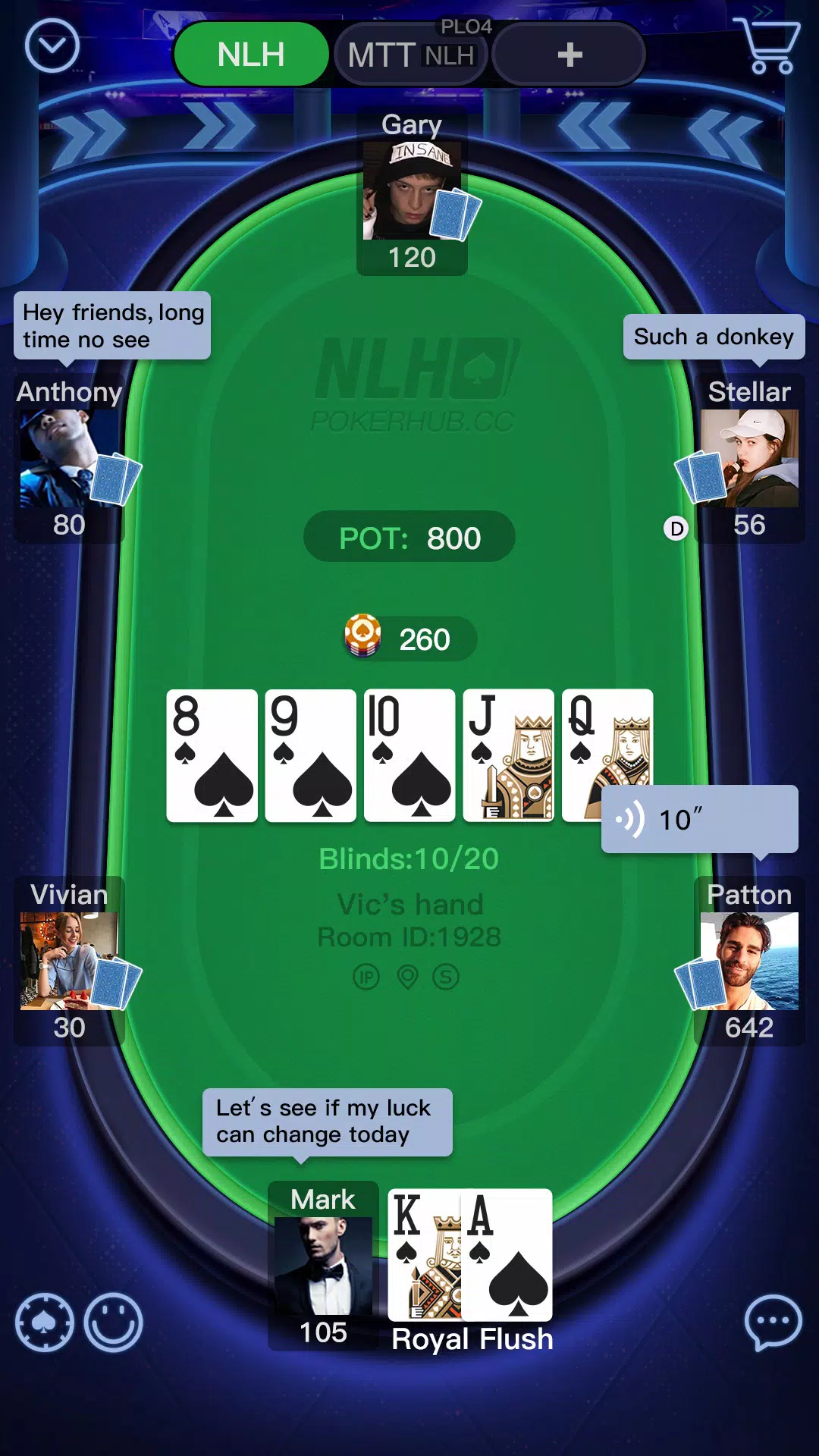 Poker Hub ဖန်သားပြင်ဓာတ်ပုံ 2