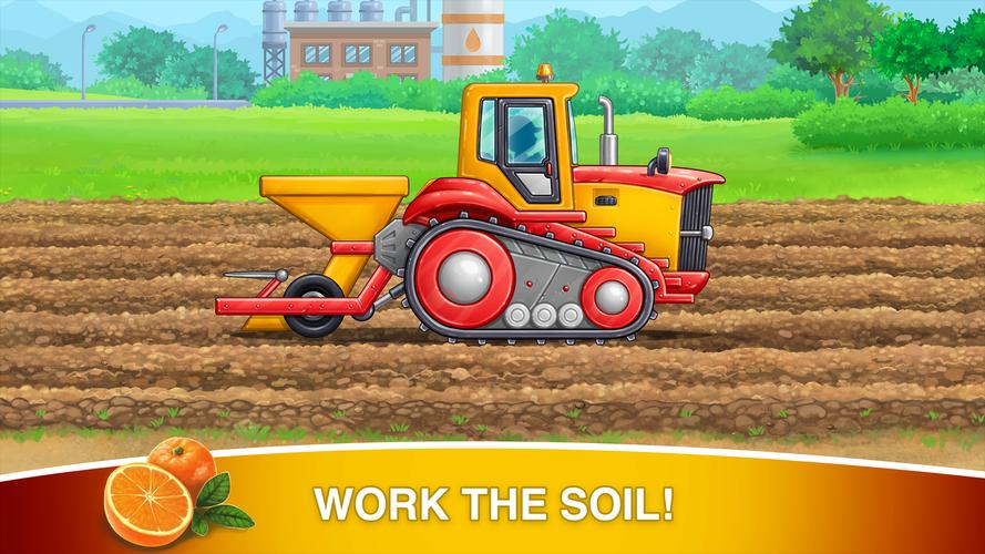 Farm kids games my Farming car 螢幕截圖 1