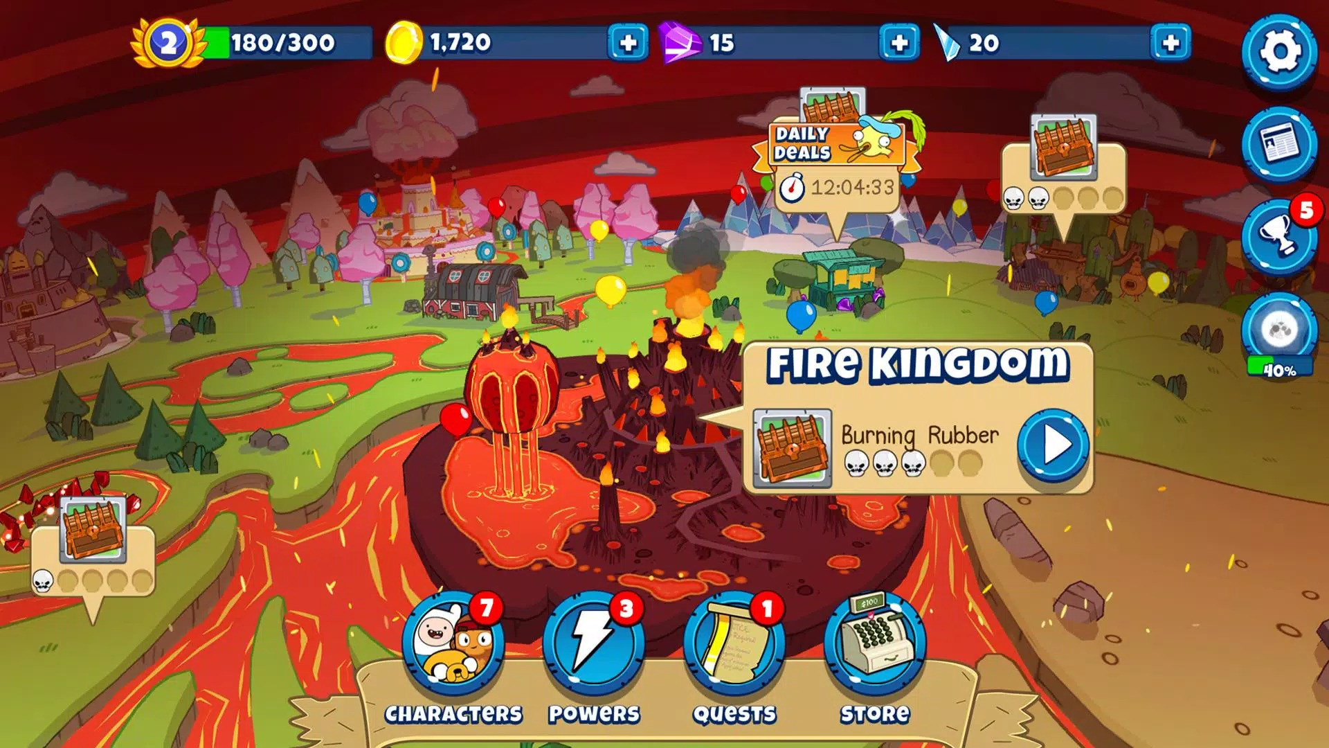 Bloons Adventure Time TD Capture d'écran 2