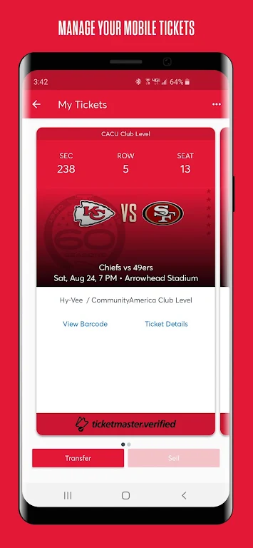 Chiefs Mobile Скриншот 2