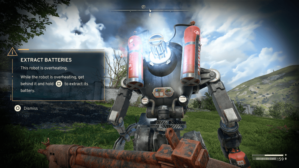 Extraction des batteries atomiques des robots dans Atomfall
