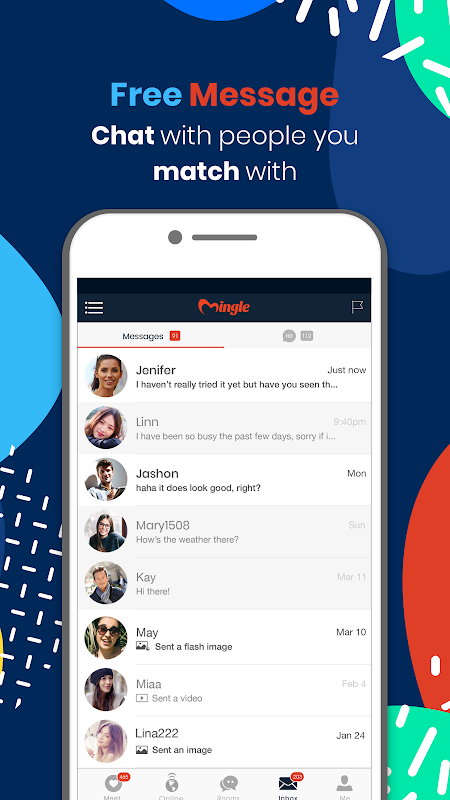 Mingle - Online Dating App to Chat & Meet People Schermafbeelding 0