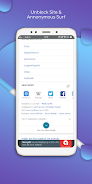 Browser Proxy: Unblock Sites Captura de pantalla 1