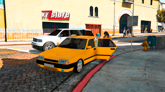 Taxi Driving Simulator Game 3D Ekran Görüntüsü 1