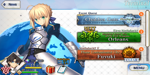 Fate/Grand Order (English) Screenshot 2