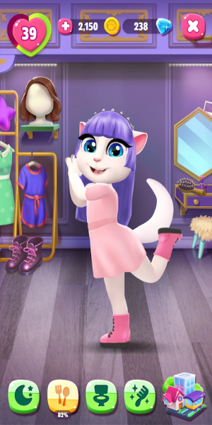 My Talking Angela 2 Captura de tela 2