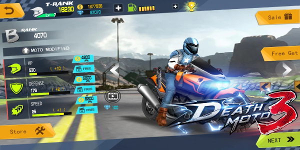 Death Moto 3 Screenshot 0