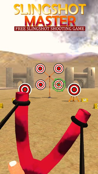 Slingshot Master Catapult Game Mod 스크린샷 0