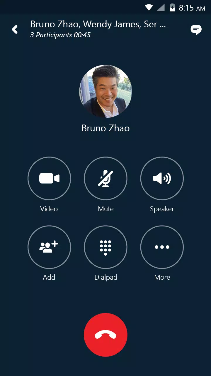 Skype for Business for Android Screenshot 0