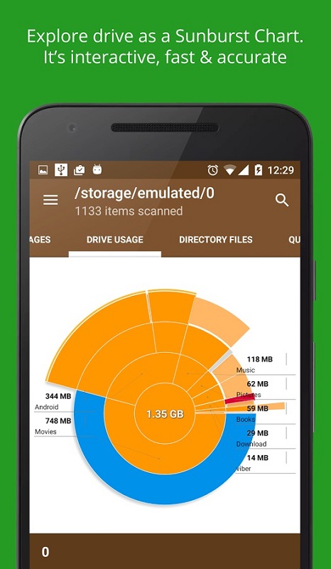 Storage Analyzer & Disk Usage 螢幕截圖 1