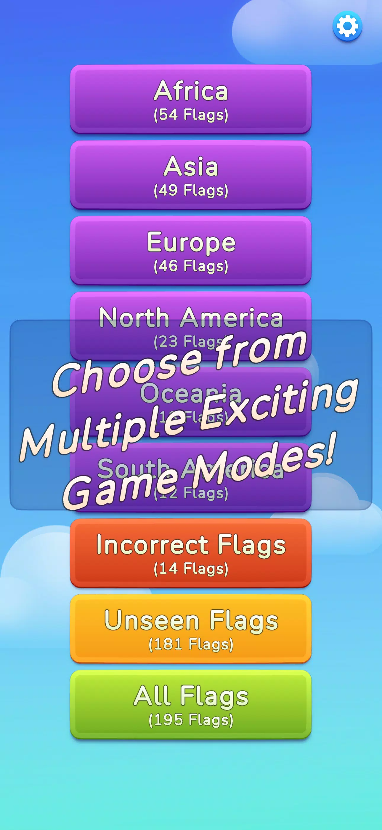 Flag Guess 3D Schermafbeelding 3