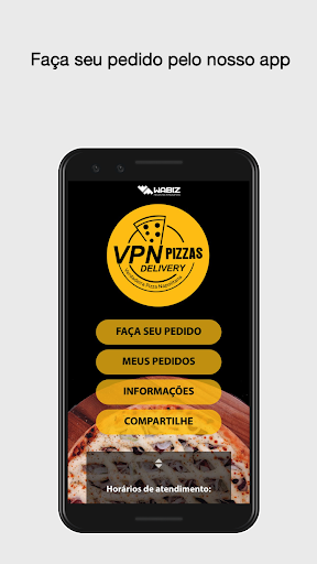 VPN Pizzas App Zrzut ekranu 0