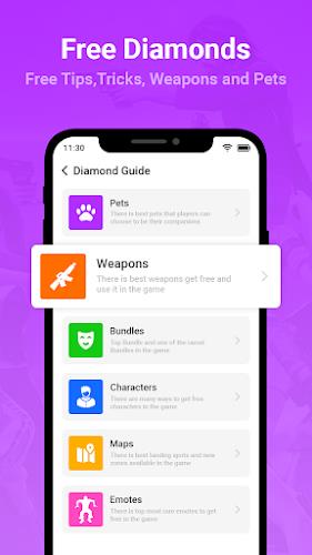 Get Daily Diamonds FFF Tips Capture d'écran 0