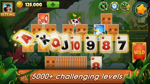 Solitaire TriPeaks Card Games Ảnh chụp màn hình 2