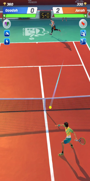 Tennis Clash: Multiplayer Game ဖန်သားပြင်ဓာတ်ပုံ 1