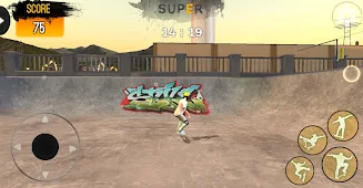 Schermata Freestyle Extreme Skater: Flip 0