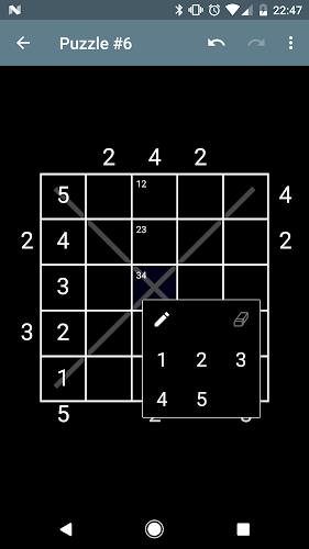 Skyscrapers Number Puzzle Screenshot 2