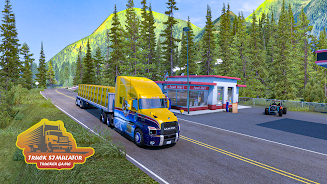 Truck Simulator : Trucker Game ภาพหน้าจอ 0