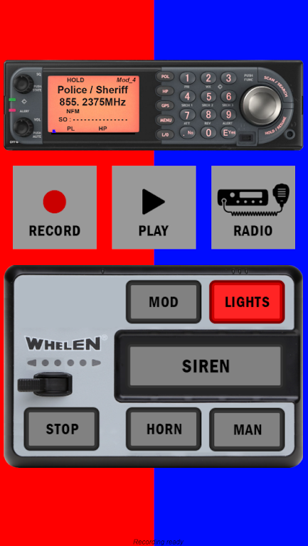 USA Siren Radio Sound Effects Tangkapan skrin 0